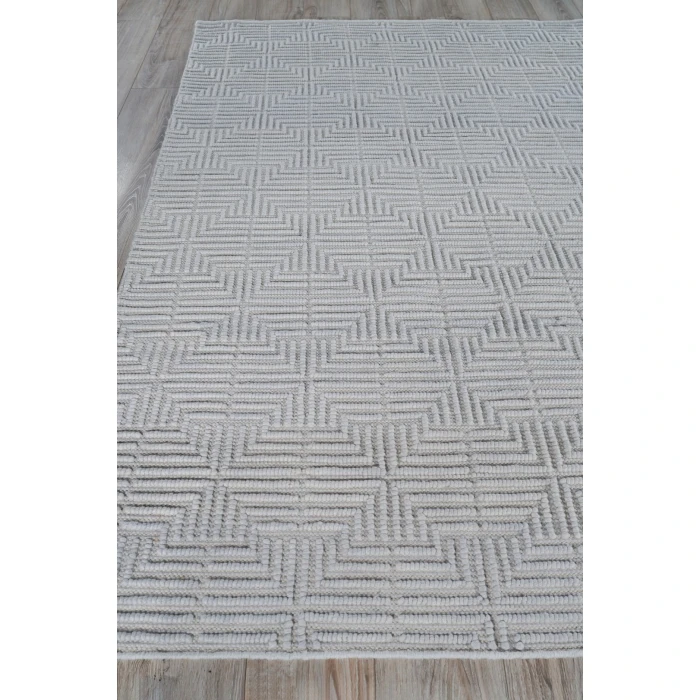 Exquisite Rugs Manzoni Silver 48741X16 1ft.X1ft.6in. Rect. Rug