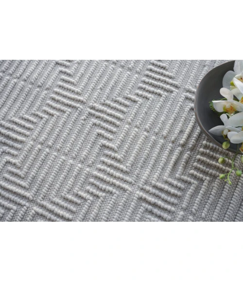 Exquisite Rugs Manzoni Silver 487410X14 10ft.X14ft. Rect. Rug