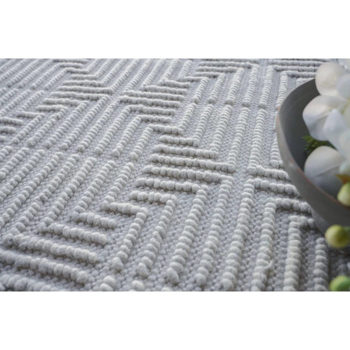 Exquisite Rugs Manzoni Silver 48741X16 1ft.X1ft.6in. Rect. Rug