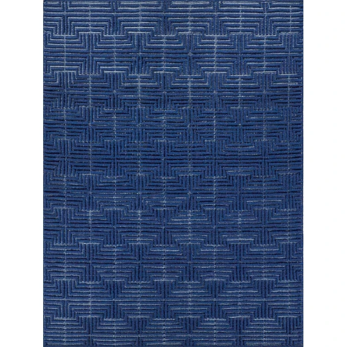 Exquisite Rugs Manzoni Navy 48751X16 1ft.X1ft.6in. Rect. Rug