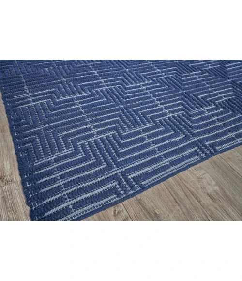 Exquisite Rugs Manzoni Navy 487510X14 10ft.X14ft. Rect. Rug