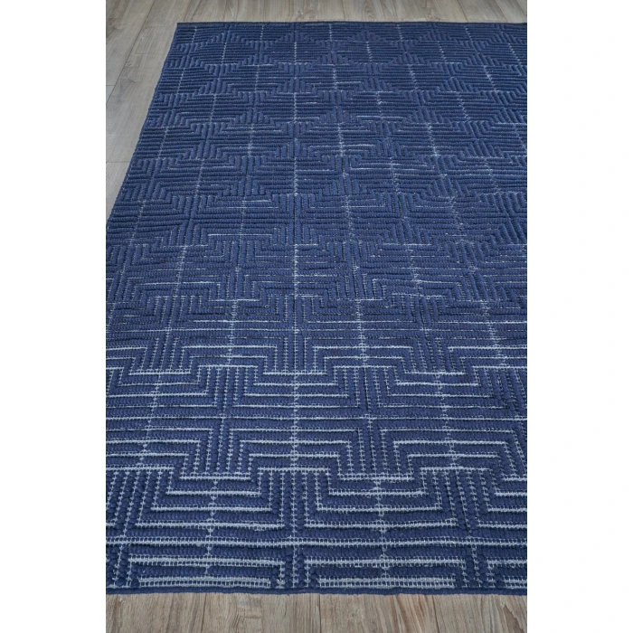 Exquisite Rugs Manzoni Navy 48751X16 1ft.X1ft.6in. Rect. Rug
