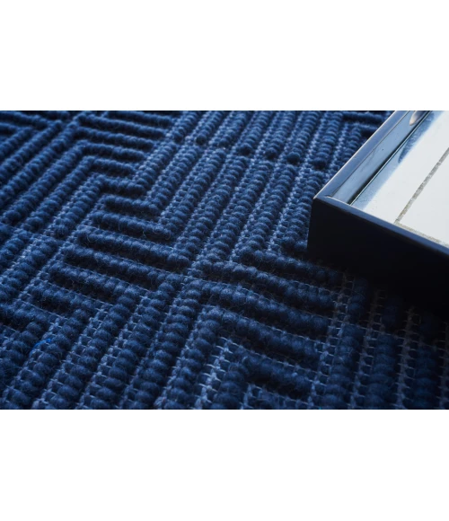 Exquisite Rugs Manzoni Navy 487510X14 10ft.X14ft. Rect. Rug