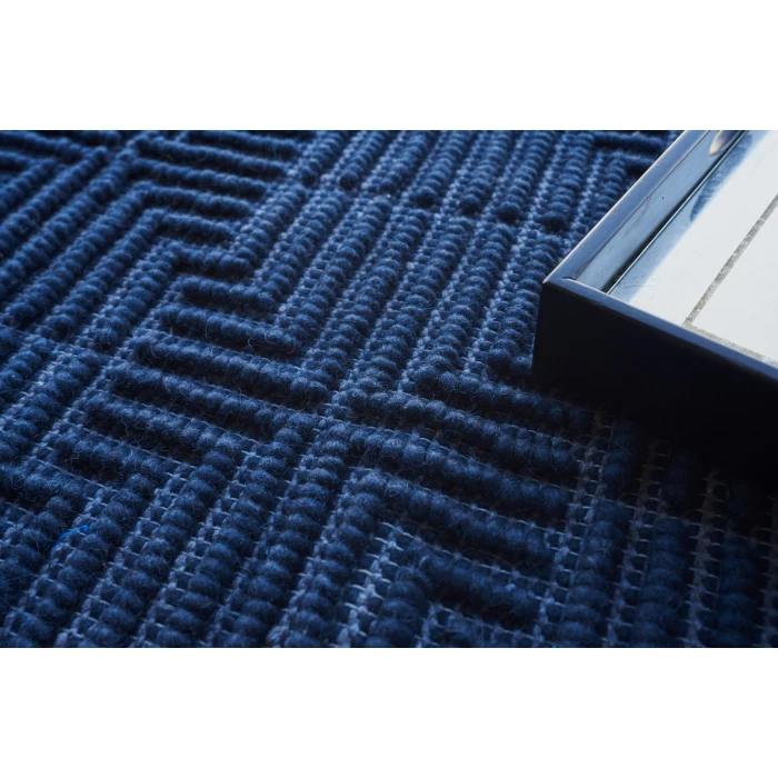 Exquisite Rugs Manzoni Navy 48751X16 1ft.X1ft.6in. Rect. Rug