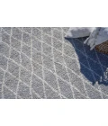 Exquisite Rugs Giorgio Gray/Ivory 48789X12 9ft.X12ft. Rect. Rug