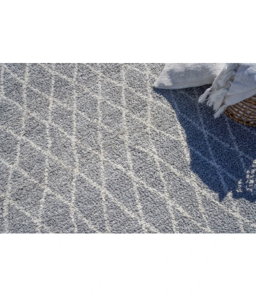 Exquisite Rugs Giorgio Gray/Ivory 48789X12 9ft.X12ft. Rect. Rug