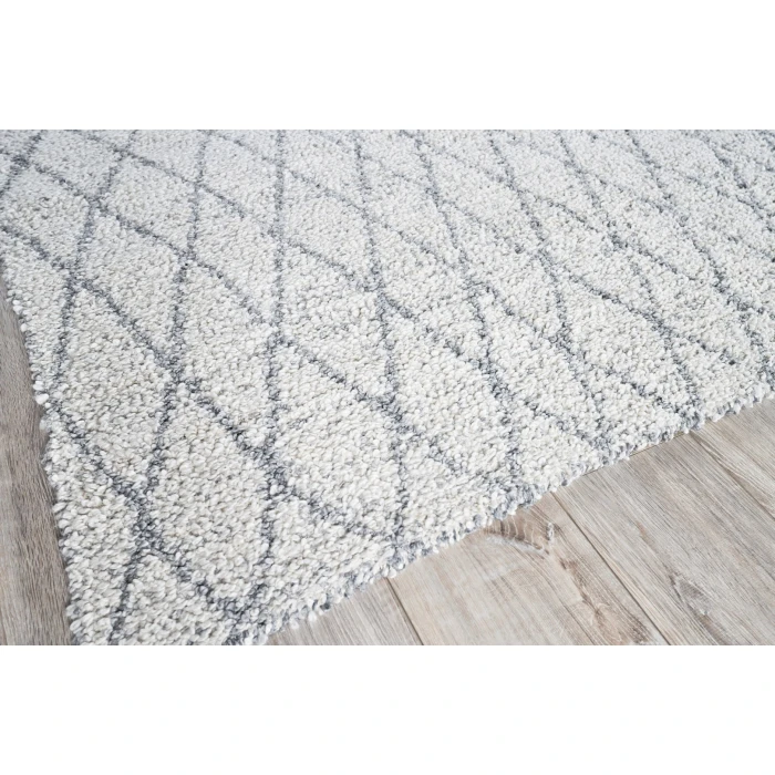 Exquisite Rugs Giorgio Gray/Ivory 48782X3 2ft.X3ft. Rect. Rug