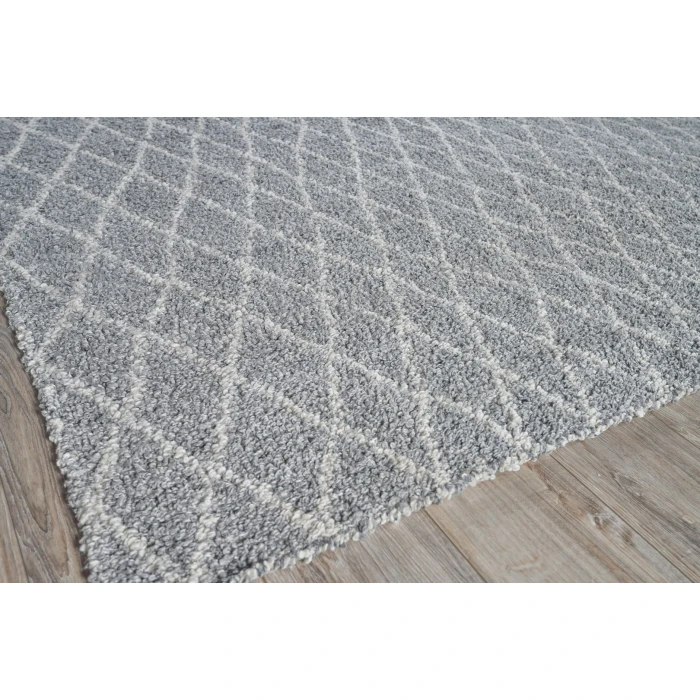 Exquisite Rugs Giorgio Gray/Ivory 48782X3 2ft.X3ft. Rect. Rug