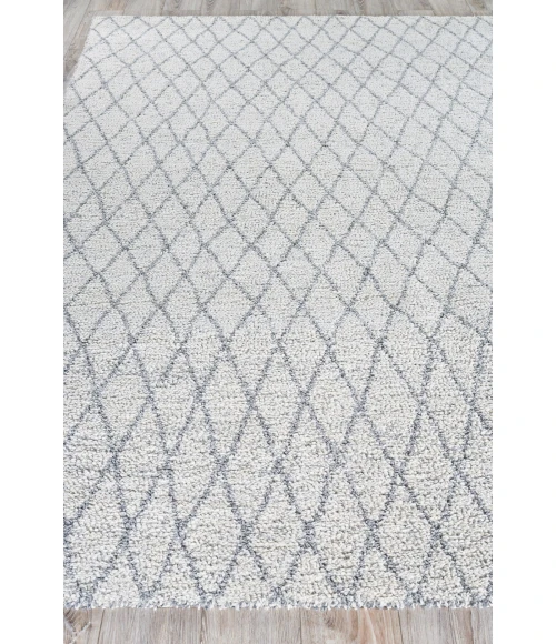 Exquisite Rugs Giorgio Gray/Ivory 48789X12 9ft.X12ft. Rect. Rug
