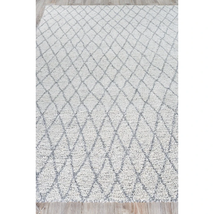 Exquisite Rugs Giorgio Gray/Ivory 48782X3 2ft.X3ft. Rect. Rug