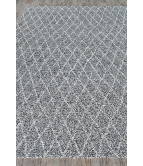 Exquisite Rugs Giorgio Gray/Ivory 48789X12 9ft.X12ft. Rect. Rug