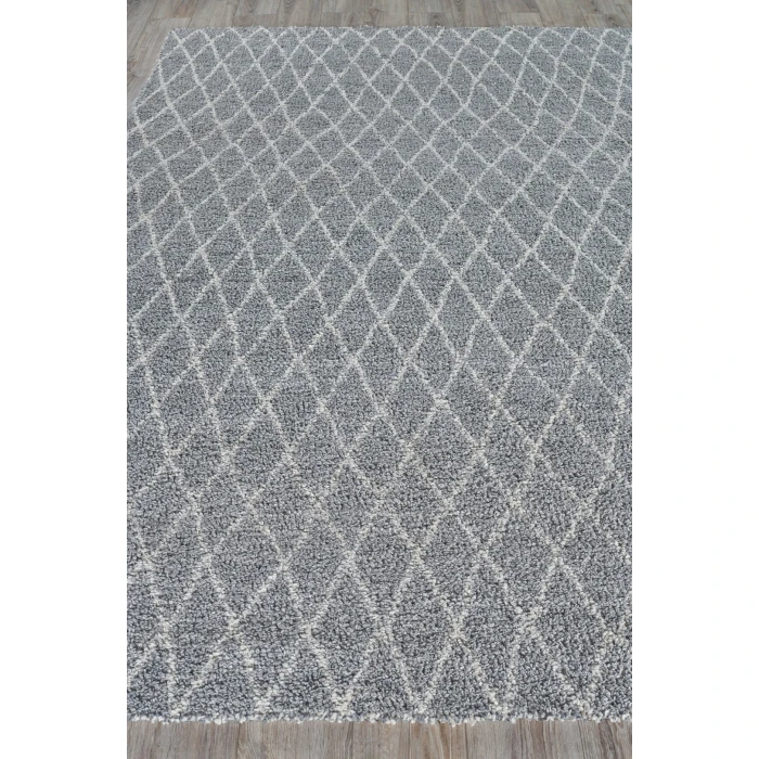 Exquisite Rugs Giorgio Gray/Ivory 48782X3 2ft.X3ft. Rect. Rug