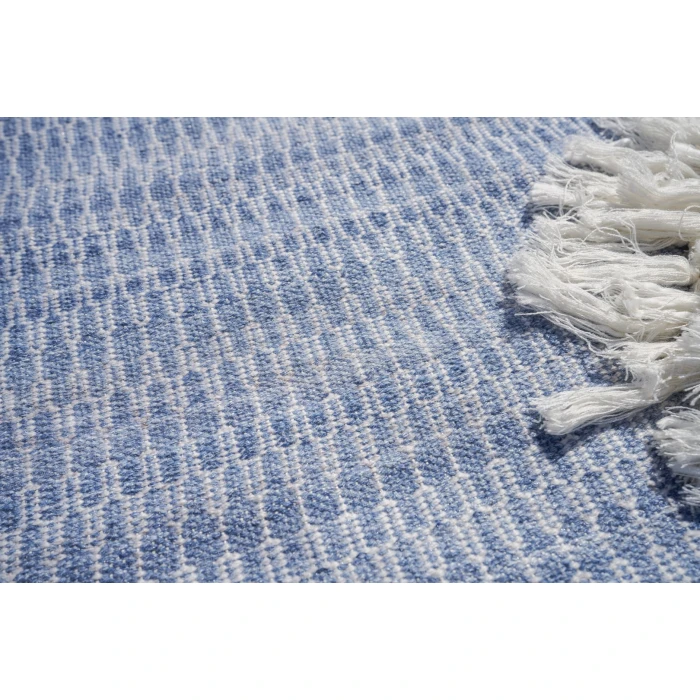 Exquisite Rugs Florence Light Blue 48791X16 1ft.X1ft.6in. Rect. Rug