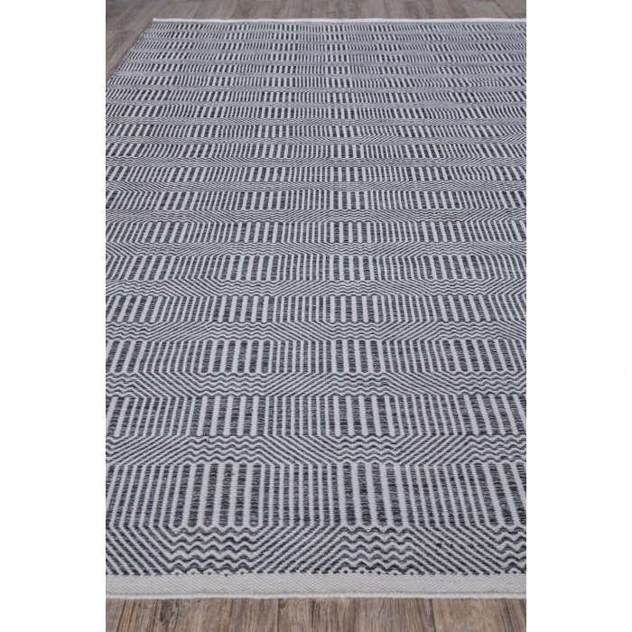 Exquisite Rugs Naples Ivory/Black 48832X3 2ft.X3ft. Rect. Rug