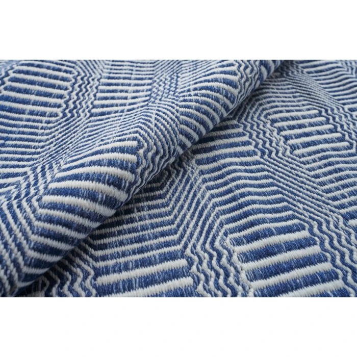 Exquisite Rugs Naples Ivory/Blue 48845X8 5ft.X8ft. Rect. Rug