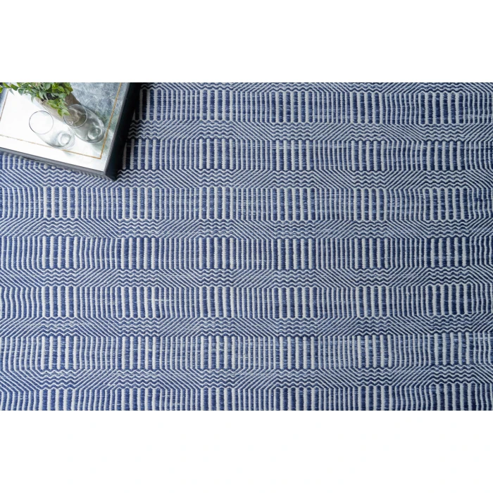 Exquisite Rugs Naples Ivory/Blue 48845X8 5ft.X8ft. Rect. Rug