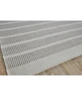 Exquisite Rugs Boca Ivory/Gray 48882X3 2ft.X3ft. Rect. Rug
