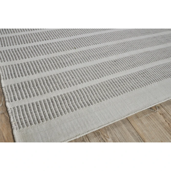 Exquisite Rugs Boca Ivory/Gray 48882X3 2ft.X3ft. Rect. Rug