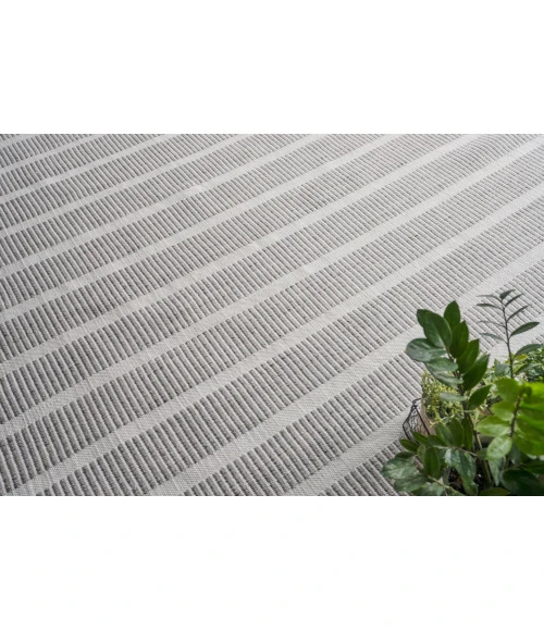 Exquisite Rugs Boca Ivory/Gray 48882X3 2ft.X3ft. Rect. Rug