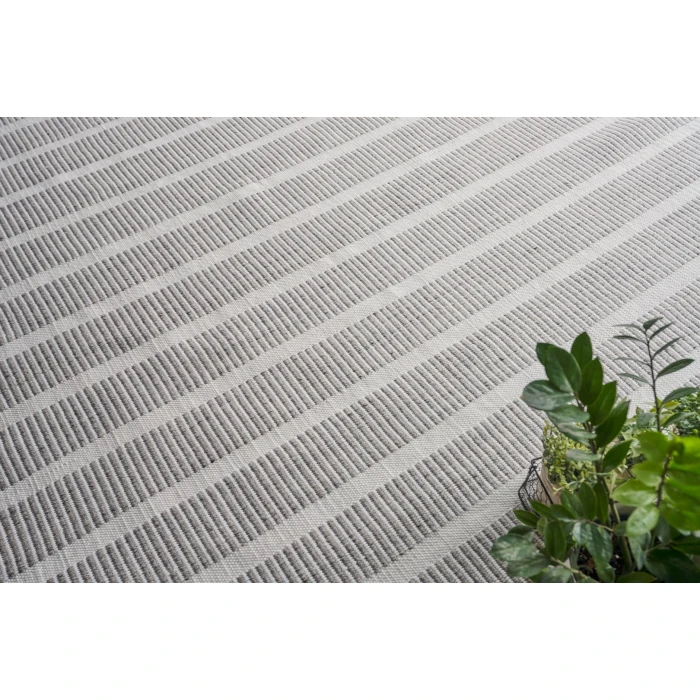 Exquisite Rugs Boca Ivory/Gray 48882X3 2ft.X3ft. Rect. Rug
