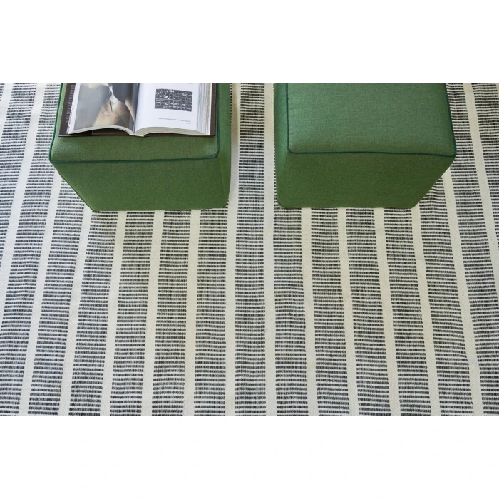 Exquisite Rugs Boca Ivory/Black 48899X12 9ft.X12ft. Rect. Rug