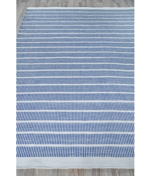Exquisite Rugs Boca Ivory/Blue 48902X3 2ft.X3ft. Rect. Rug