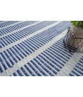 Exquisite Rugs Boca Ivory/Blue 48902X3 2ft.X3ft. Rect. Rug