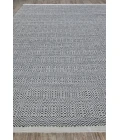 Exquisite Rugs Echo Ivory/Black 48912X3 2ft.X3ft. Rect. Rug