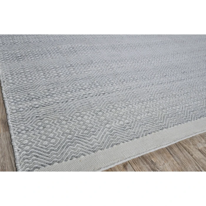 Exquisite Rugs Echo Ivory/Light Silver 48932X3 2ft.X3ft. Rect. Rug