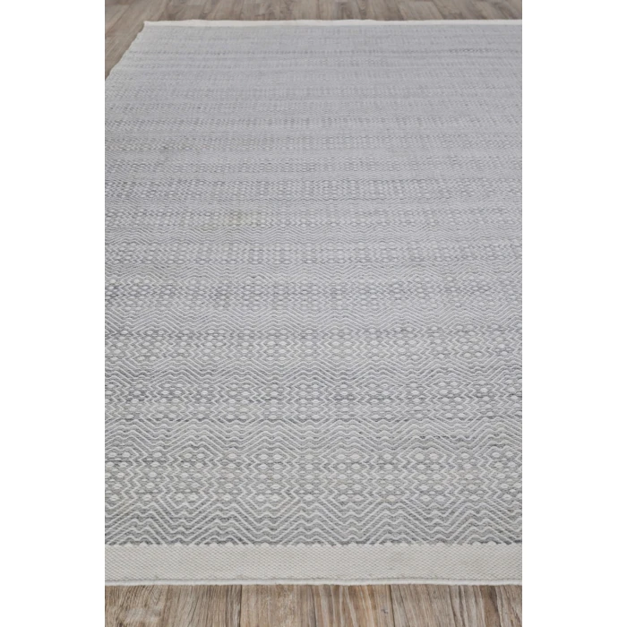 Exquisite Rugs Echo Ivory/Light Silver 48932X3 2ft.X3ft. Rect. Rug