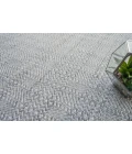 Exquisite Rugs Echo Ivory/Light Silver 48932X3 2ft.X3ft. Rect. Rug