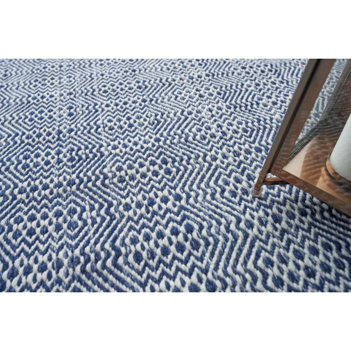 Exquisite Rugs Echo Ivory/Blues 48988X10 8ft.X10ft. Rect. Rug