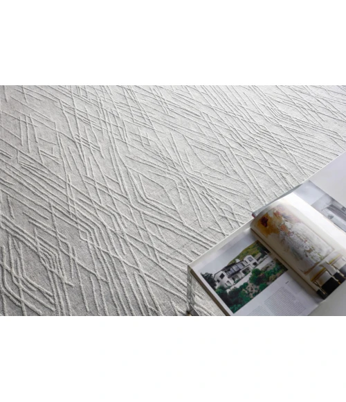 Exquisite Rugs Crescendo White 49049X12 9ft.X12ft. Rect. Rug