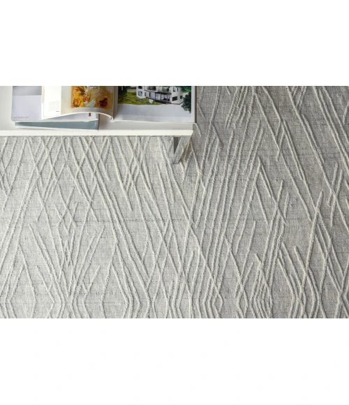 Exquisite Rugs Crescendo White 49049X12 9ft.X12ft. Rect. Rug