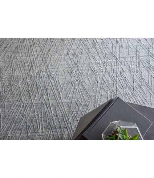 Exquisite Rugs Crescendo Charcoal Gray 49059X12 9ft.X12ft. Rect. Rug