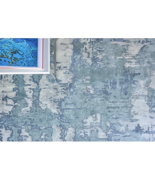 Exquisite Rugs Laguna Blue/Multi 49535X8 5ft.X8ft. Rect. Rug