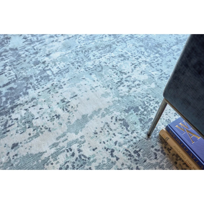 Exquisite Rugs Laguna Blue/Multi 49541X16 1ft.X1ft.6in. Rect. Rug