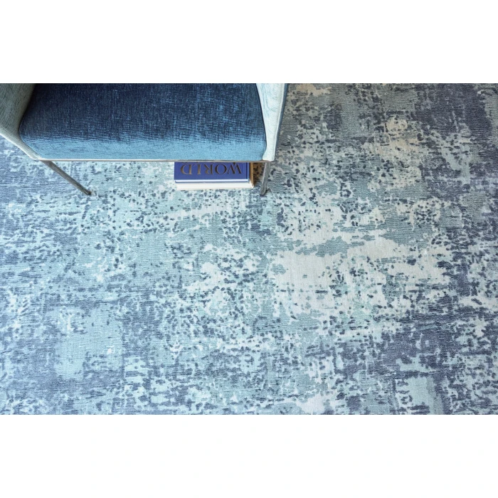 Exquisite Rugs Laguna Blue/Multi 49541X16 1ft.X1ft.6in. Rect. Rug