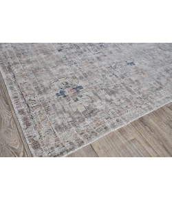 Exquisite Rugs Cambridge Silver/Blue 49651X16 1ft.X1ft.6in. Rect. Rug