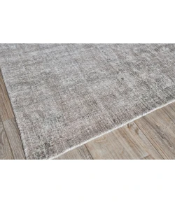 Exquisite Rugs Stone Wash Gazni Silver/Taupe 49701X16 1ft.X1ft.6in. Rect. Rug