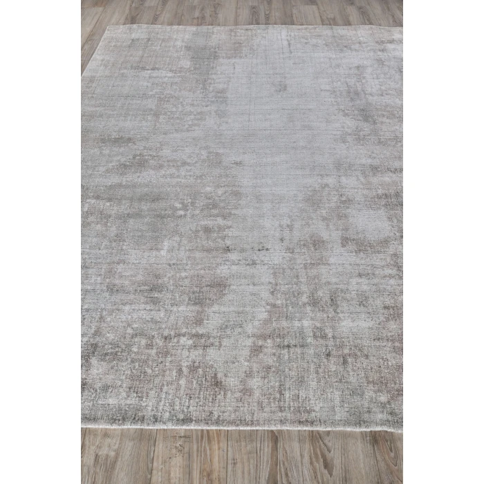 Exquisite Rugs Stone Wash Gazni Silver/Taupe 49701X16 1ft.X1ft.6in. Rect. Rug