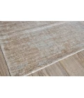 Exquisite Rugs Stone Wash Gazni Terracota/Silver 49731X16 1ft.X1ft.6in. Rect. Rug