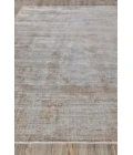 Exquisite Rugs Stone Wash Gazni Terracota/Silver 49731X16 1ft.X1ft.6in. Rect. Rug