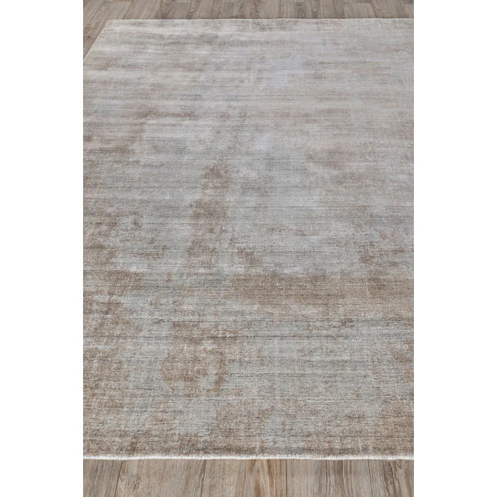 Exquisite Rugs Stone Wash Gazni Terracota/Silver 49731X16 1ft.X1ft.6in. Rect. Rug