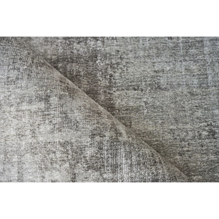 Exquisite Rugs Stone Wash Gazni Taupe 49741X16 1ft.X1ft.6in. Rect. Rug