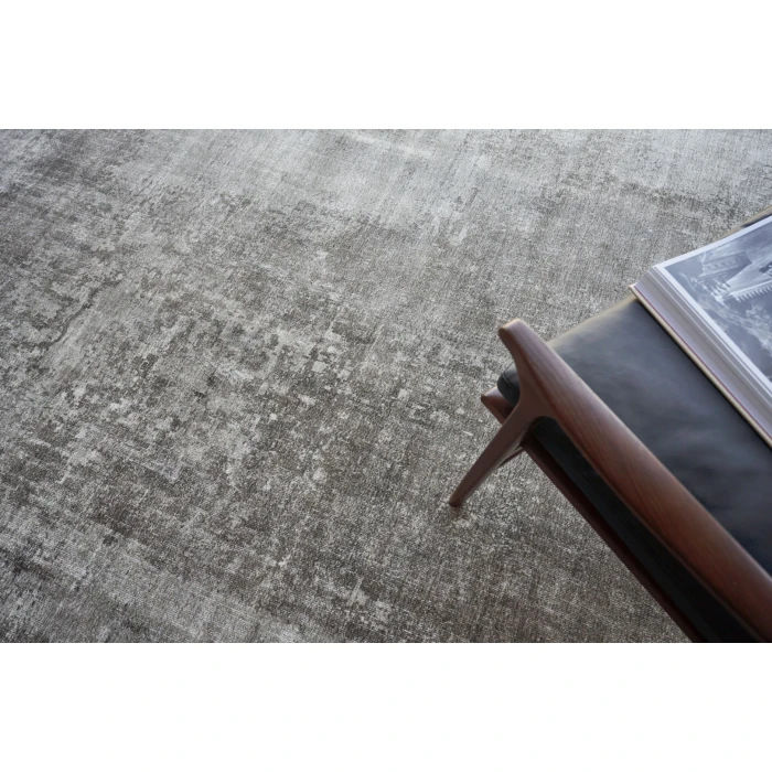 Exquisite Rugs Stone Wash Gazni Taupe 49741X16 1ft.X1ft.6in. Rect. Rug