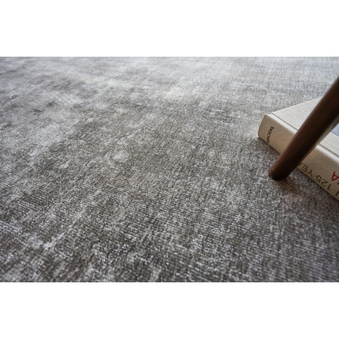 Exquisite Rugs Stone Wash Gazni Taupe 49741X16 1ft.X1ft.6in. Rect. Rug