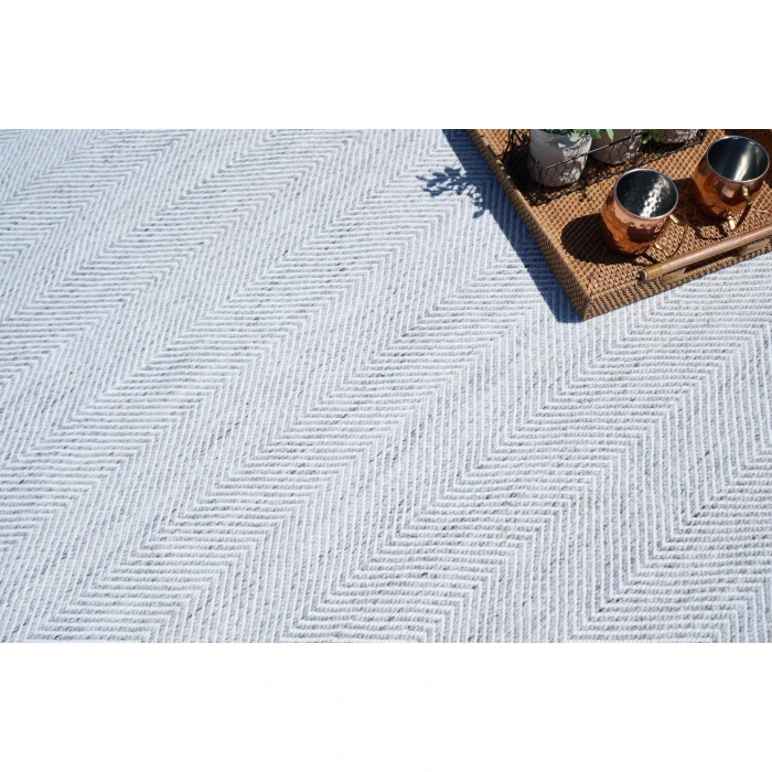 Exquisite Rugs Bintan Ivory/Gray 49879X12 9ft.X12ft. Rect. Rug