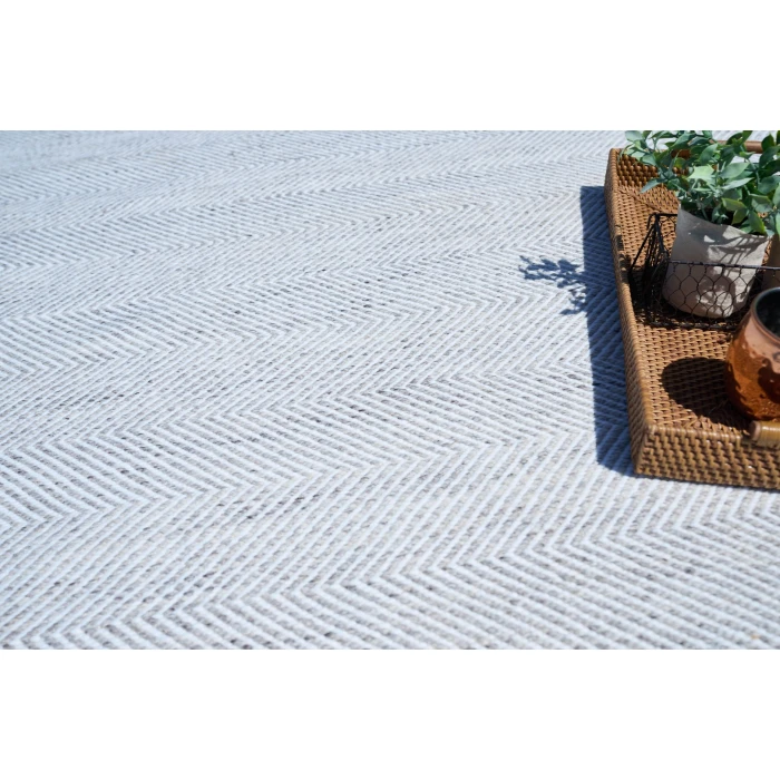 Exquisite Rugs Bintan Ivory/Gray 49879X12 9ft.X12ft. Rect. Rug