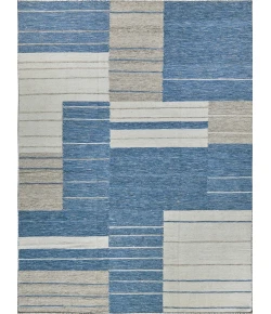 Exquisite Rugs Scandinavian Blue/Ivory 49923X5 3ft.X5ft. Rect. Rug